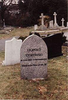 Stokowski Leopold grave