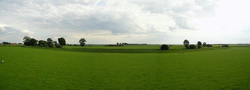 Stonea Iron Age Fort Panorama