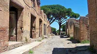 Street and Dwellings, Ostia Antica (7966414348)