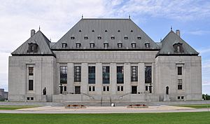 Supreme court of Canada in summer
