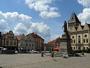 Tábor town square - panoramio