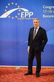 Tajani al Congresso del PPE nel 2012