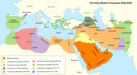The Early Muslim Conquests 630s to 820s