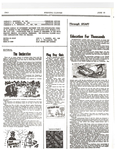 The Hospital Clipper Vol. 4 No. 4, June 1970 (IA hospitalclipper45197007).pdf