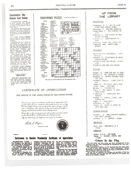 The Hospital Clipper Vol. 4 No. 4, June 1970 (IA hospitalclipper45197007).pdf