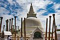 Thuparamaya Stupa and Stone Pillars