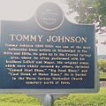 Tommy Johnson Blues Trail Marker Front