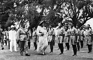 Tonga-Defence Force Inspection