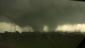 Tushka, Oklahoma tornado April 14, 2011