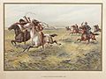 U.S. Army-Cavalry Pursuing Indians-1876