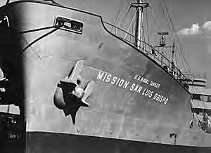 US Naval Tanker Mission San Luis Obispo