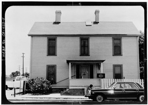 WEST FRONT (photocopy of photograph taken by Kim Spurgeon, 1975). - William Heath Davis House, 227 Eleventh Avenue, San Diego, San Diego County, CA HABS CAL,37-SANDI,2-5