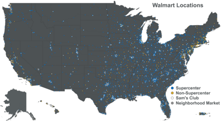 Walmart locations