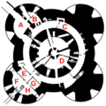 Walmer Plan, modern labelled
