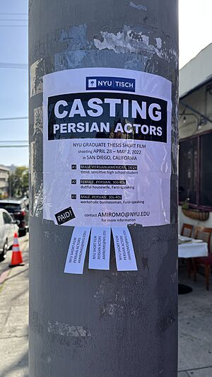 Westwood Flyer for Persian Actors