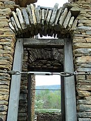 Window The Rock House Stokes County North Carolina