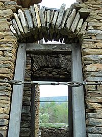 Window The Rock House Stokes County North Carolina