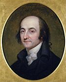 Albert Gallatin, by Rembrandt Peale, from life, 1805