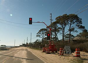 Alligator Point Traffic Signal East End