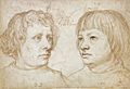 Ambrosius and Hans Holbein, by Hans Holbein the Elder