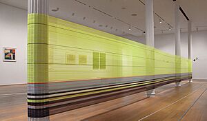 Anne Wilson, To Cross Walking New York, 2014