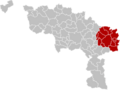 Arrondissement Charleroi Belgium Map