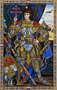 Arthur Szyk (1894-1951). In Comradeship of Arms series, Joan of Arc (1942), New York