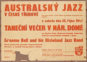 Australský jazz v české třebové Graeme Bell and his Dixieland Jazz Band