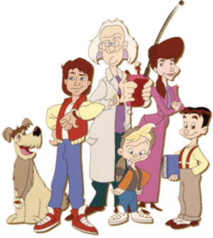 Back to the Future (animated) casts