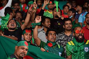 Bangladesh football fans