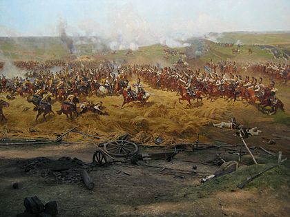 Battle of Borodino panorama - detail 04