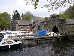 Boathouses, Fell Foot Park, Staveley-in-Cartmel - geograph.org.uk - 171459.jpg