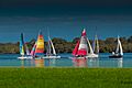 Boats on the Ricmond River at Ballina