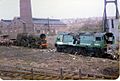 Bulleid Pacific locomotives at Woodhams Scrapyard Barry