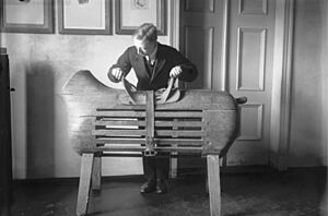 Bundesarchiv Bild 102-12352, Ältestes Turnpferd