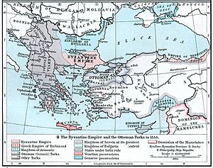 Byzantine empire 1355