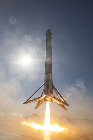 CRS-8 first stage landing (26366878046)