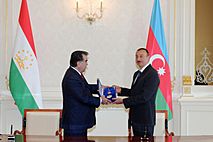 Ceremony of presenting awards was held (Azerbaijan-Tajikistan) 4