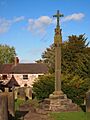Churchyard Cross, St Edward's Church, Cheddleton