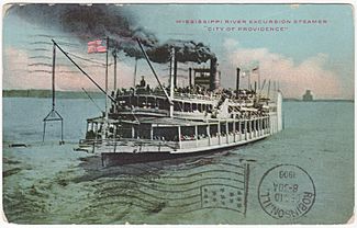 City.of.Providence.Anchor.Line.Steamboat.1909.Postcard