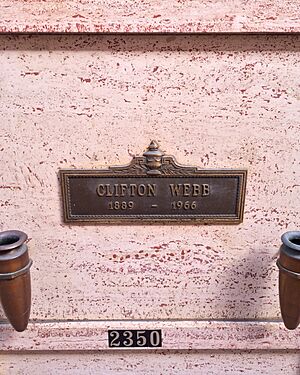 Clifton Webb Grave