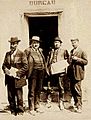 Comité d'Argelliers Albert Cathala Louis Blanc et le médecin Senty