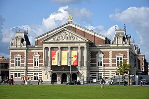 Concertgebouw in Amsterdam Nederland