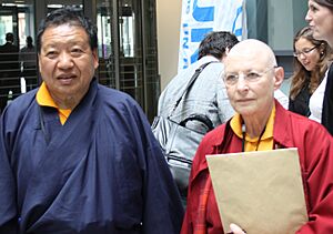 Dr Akong Tulku Rinpoche and Gelongma Tsultrim Zangmo