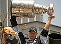 Dustin Brown and the Stanley Cup