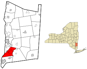 Location of the Town of Wappinger, New York