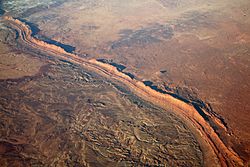 Echo Cliffs from air