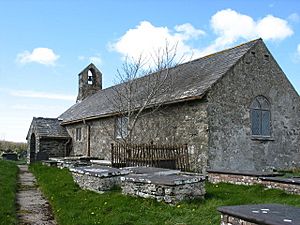 Eglwys St Fflewin Church, Llanfflewin, Mynydd Mechell.jpg