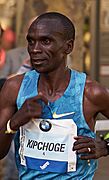 Eliud Kipchoge in Berlin - 2015 (cropped)