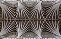 Exeter Cathedral nave vaulted ceiling